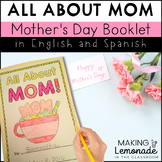 Mother's Day Booklet, All About Mom, English and Spanish