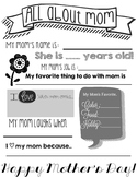 All About Mom! Mother's Day Activity