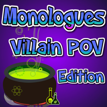 Preview of All About Monologues - Drama Club Activity W/ Scripts - Villain POV Edition