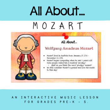 Preview of All About: Mozart