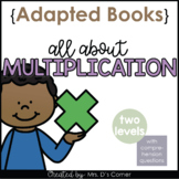 All About Multiplication Adapted Books [Level 1 + 2] Digit