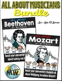All About Musicians Bundle: Mozart and Beethoven