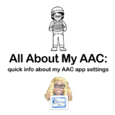 All About My AAC - quick info about my AAC app settings