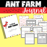 Ant Farm Science Observation Journal, Ant Farm Activities