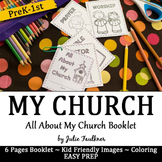 All About My Church Booklet, Craft, FREEBIE