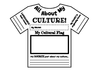 Preview of All About My Culture Tshirt