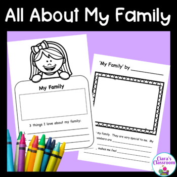 Preview of All About My Family Bundle