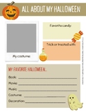All About My Halloween - Bilingual PDF