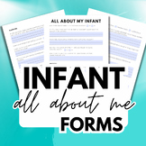 All About My Infant Daycare Registration Information Forms
