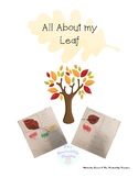 All About My Leaf Science/Writing Mini Activity