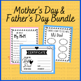All About My Mom & Dad - Mother's Day / Father's Day Bundle