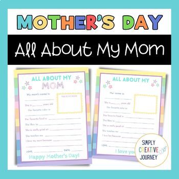 What I Love About Mom book - Treasured Gifts — Thrifty Mommas Tips