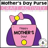 Mothers Day Purse Card Craft Writing Activities Kindergart