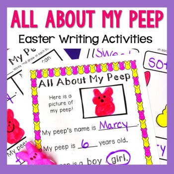 Preview of All About My Peep - Free Easter Writing Activities