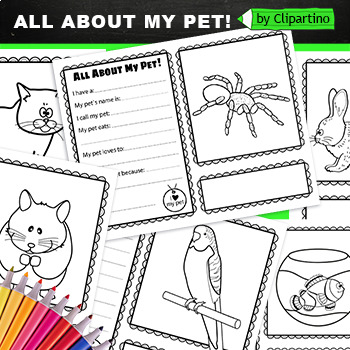 Preview of All About My Pet Activities