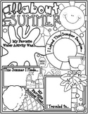All About My Summer Poster: A Back to School Ice Breaker Activity