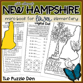 All About New Hampshire Mini Book for Lower Elementary