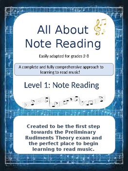 Preview of All About Note Reading