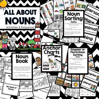 All About Nouns {A Noun Unit} by Mrs Ds Firsties | TpT