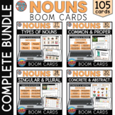 All About Nouns Boom Card BUNDLE • Parts of Speech