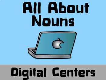 Preview of All About Nouns Digital Centers