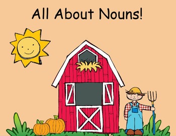 Preview of All About Nouns- Flipchart