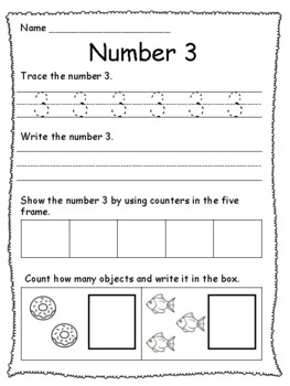 All About Numbers 0-10 by Growing Lillys | TPT