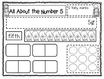 numbers 1 10 by kim adsit teachers pay teachers