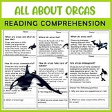 All About Orcas | Orcas life cycle | Science Reading Compr