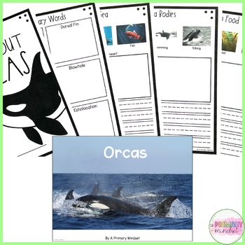 All About Orcas | Nonfiction Text, Research, Hat Craft by A Primary Mindset