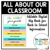All About Our Classroom Digital Flip Book
