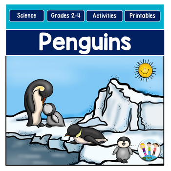 Preview of All About Penguins Activities Passages Worksheets Life Cycle of a Penguin