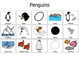 All About Penguins Communication Board