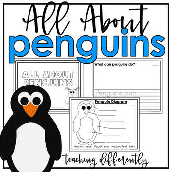 Preview of All About Penguins {Differentiated Informational Text Writing}