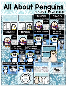 Preview of All About Penguins | Unit Themed Activities | {SAVE 20%}