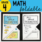 Math Doodle - All About Perimeter ~ INB Foldable Notes ~