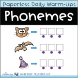 All About Phonemes - Unit 3 : Paperless Daily Lessons