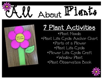 All About Plants by Lovin' Littles | Teachers Pay Teachers