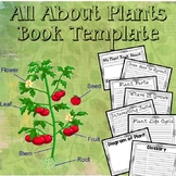 All About Plants Book Template