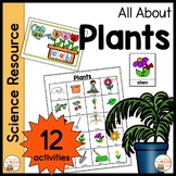 All About Plants Worksheets Writing Centers Science Unit K