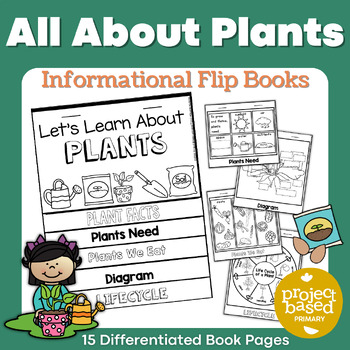 Preview of All About Plants Flip Book