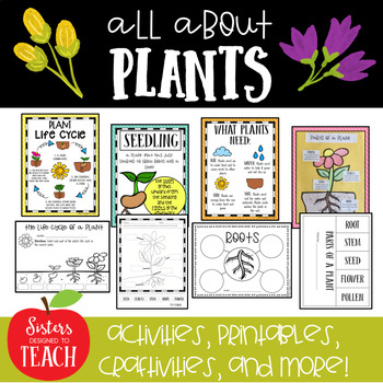 Preview of All About Plants (Parts of Plants, Life Cycle, Assessment)