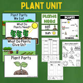 All About Plants Reading Unit (Growing) Great for ESL!