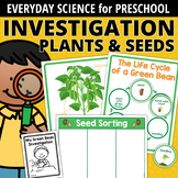 All About Plants & Seeds Preschool Science - Spring Scienc