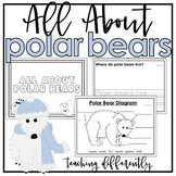 All About Polar Bears {Differentiated Informational Text Writing}