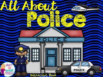 Preview of All About Police: Interactive Book and Homework Companion