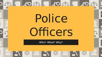 Preview of All About Police Officers