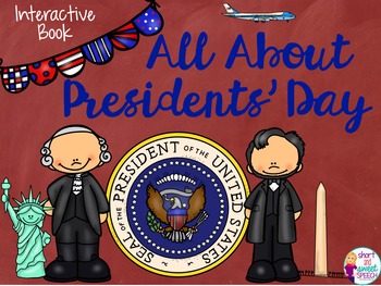 Preview of All About Presidents' Day: Interactive Book