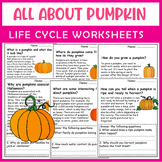 All About Pumpkin | Pumpkin Life Cycle | Science Reading C