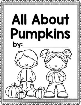 Pumpkin Activities for Kindergarten by Learning with Mrs Langley